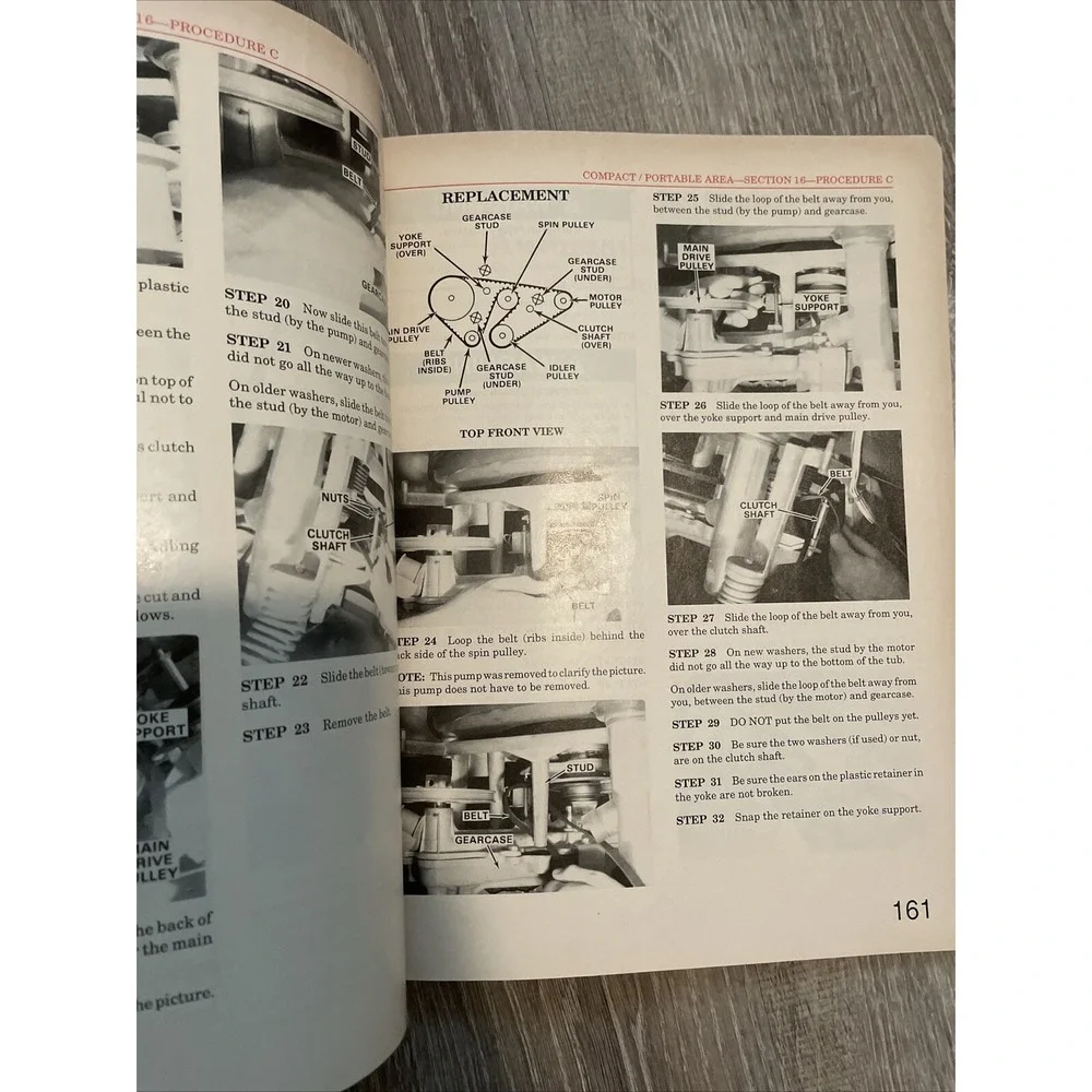 Sears Kenmore Automatic Washing Repair Manuel Do-it-yourself Booklet